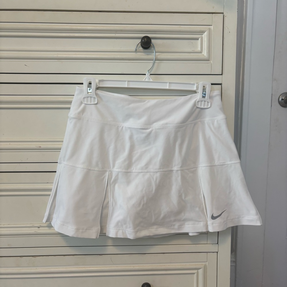 Nike White Athletic Tennis Skirt